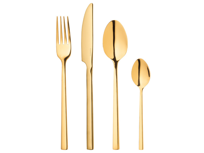 ERNESTO® Edelstahl-Besteck-Set, 16-teilig Clearance-Verkauf
