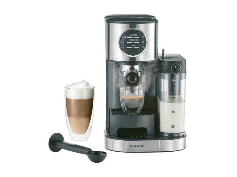 SILVERCREST® KITCHEN TOOLS Espressomaschine mit Milchaufschäumer »SEMM 1470 A2« Online