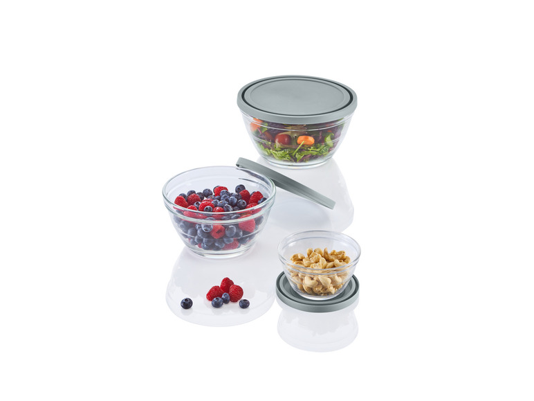 LIVARNO home Glasschüssel-Set, 5 Stück Exklusivangebot