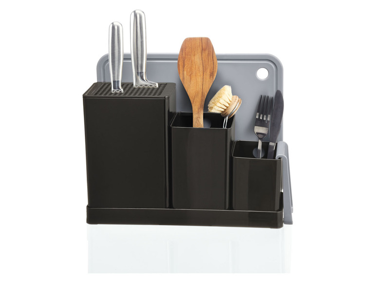 ERNESTO® Küchenorganizer mit Schneidebrettern Lagerräumung