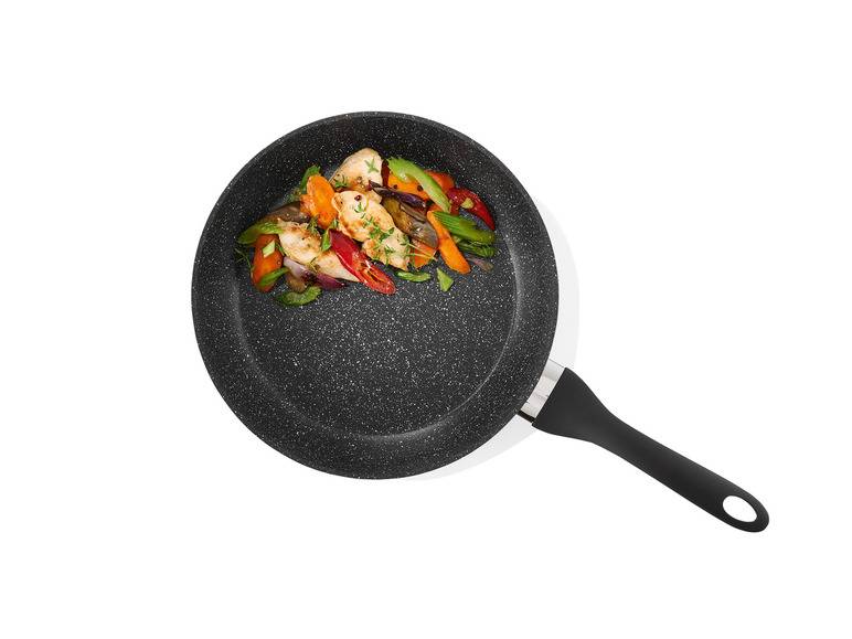 ERNESTO® Aluminium-Pfanne / -Wok, 28 cm, in Granitoptik Top Angebot