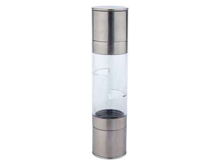 ERNESTO® Salz- und Pfeffermühle 2in1 / Chilimühle 2in1 Edelstahl Online Outlet