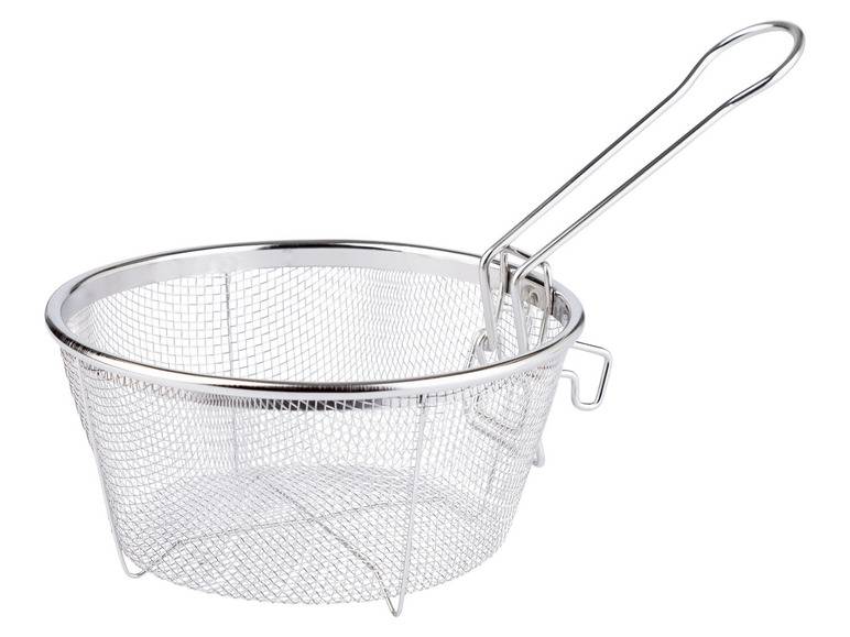 ERNESTO® Stielkasserolle 20 cm mit Frittierkorb, spülmaschinengeeignet Große Rabatte