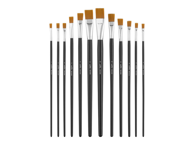 crelando® Rundpinsel- / Flachpinsel-Set, aus Synthetikhaar Bestseller