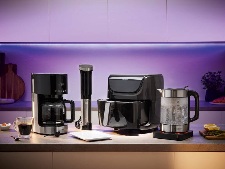 SILVERCREST® KITCHEN TOOLS Küchenwaage Smart »SKWS 5 A1«, Abschaltautomatik Tiefpreis