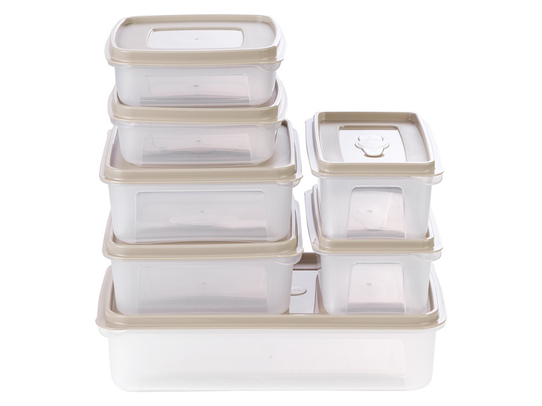 ERNESTO® Frischhaltedosen-Set, 7-teilig Nur noch ein Tag übrig
