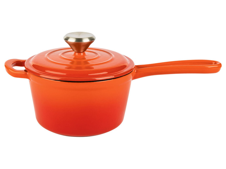 ERNESTO® Gusseisen-Stielkasserolle, Ø 16 cm 50% Rabatt mit kostenlosem Versand
