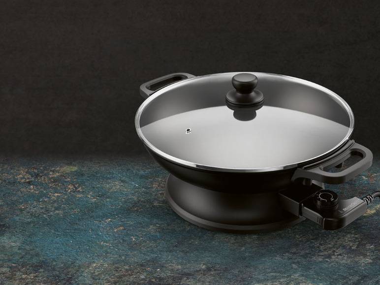 SILVERCREST® KITCHEN TOOLS Elektrische-Multipfanne/Wok, »SEMP 2000 A1«, Ø 33 cm im Angebot
