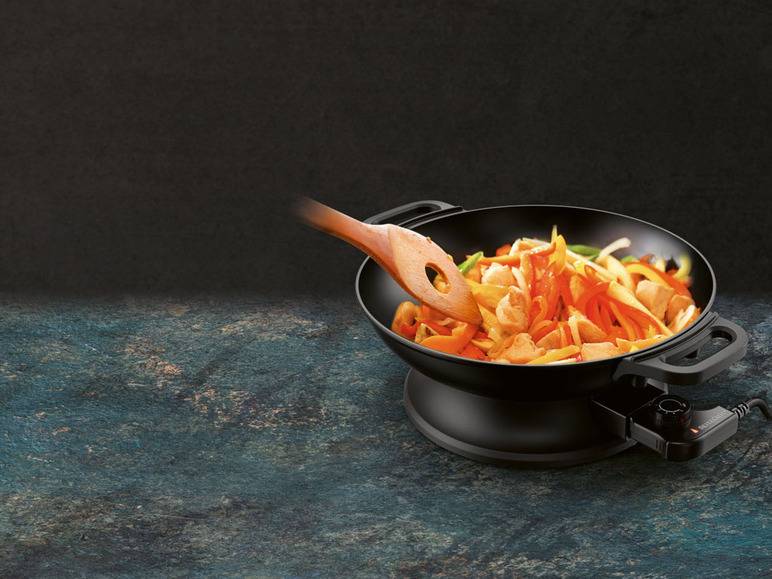 SILVERCREST® KITCHEN TOOLS Elektrische-Multipfanne/Wok, »SEMP 2000 A1«, Ø 33 cm im Angebot