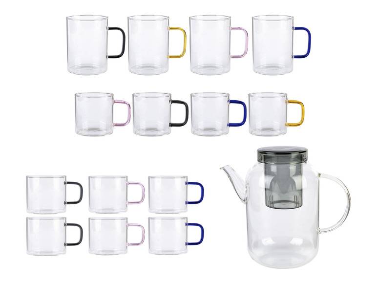 ERNESTO® Gläser-Set, spülmaschinengeeignet