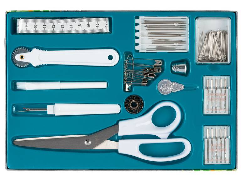 crelando® Nähbox Universal, 160-teilig / 96-teilig Großer Ausverkauf