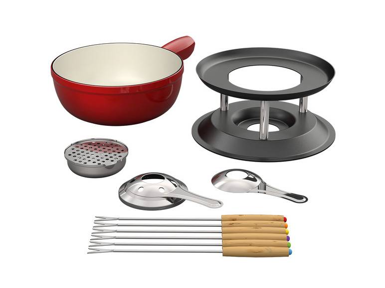 ERNESTO® Fondue Gusseisen 20 cm Saisonschlussverkauf