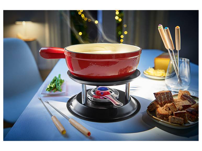 ERNESTO® Fondue Gusseisen 20 cm Saisonschlussverkauf