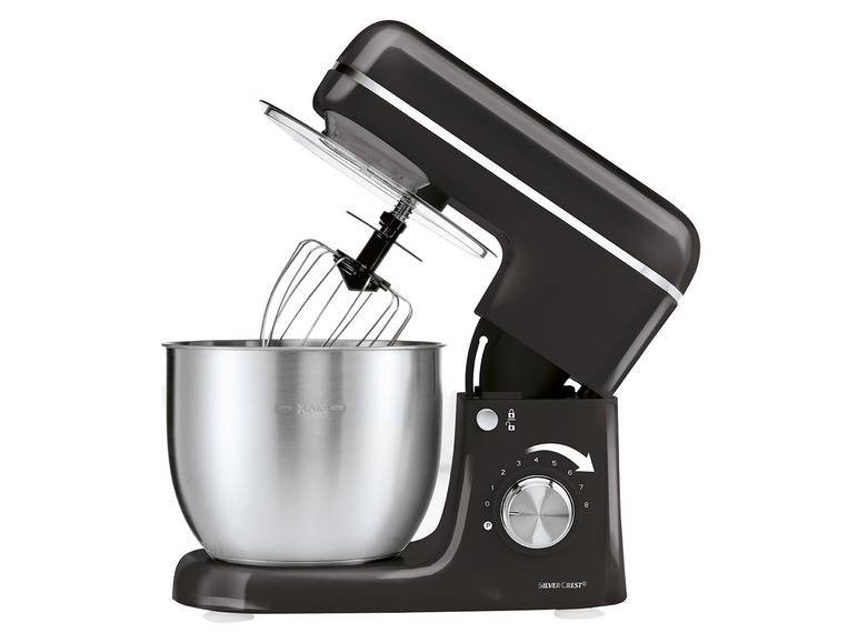 SILVERCREST® KITCHEN TOOLS Küchenmaschine schwarz »SKM 600 D3« Weihnachtsangebot