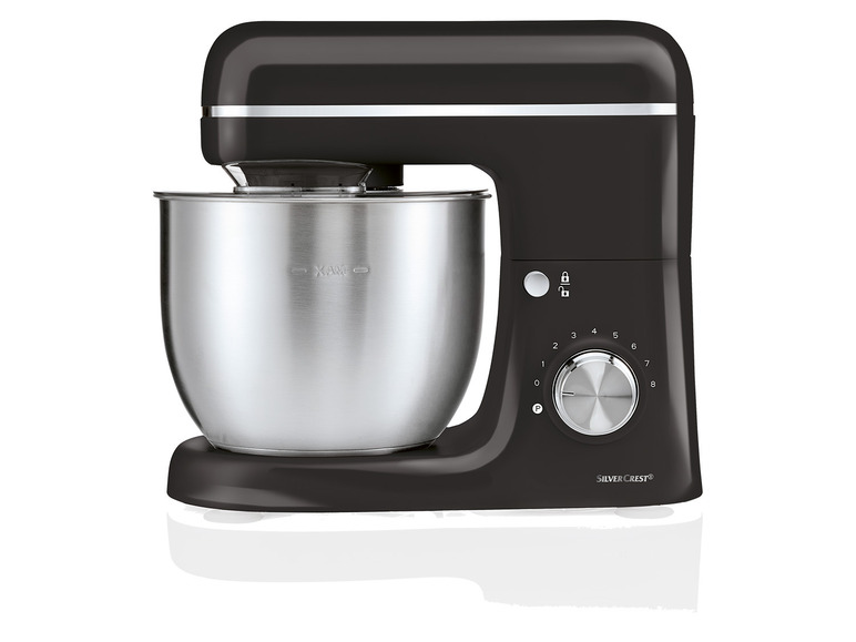 SILVERCREST® KITCHEN TOOLS Küchenmaschine schwarz »SKM 600 D3« Weihnachtsangebot