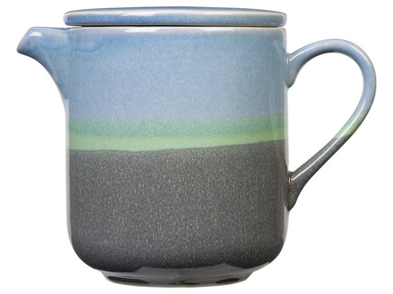 LIVARNO home Kaffeetassen Set / Kaffeekanne, aus glasiertem Steingut Zeitlich begrenztes Angebot