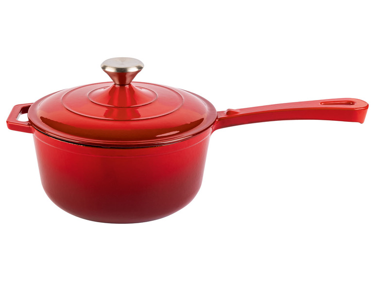 ERNESTO® Gusseisen-Stielkasserolle, Ø 21 cm Wochenangebot