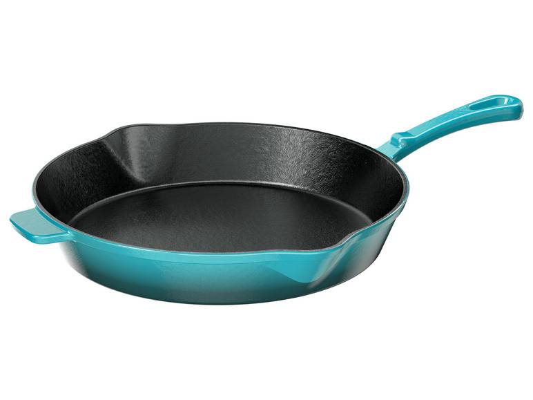 ERNESTO® Gusseisen-Pfanne, für alle Herdarten, Ø 30 cm Kostenlose Rückgabe