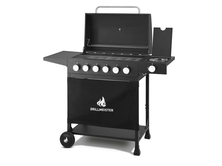 GRILLMEISTER Gasgrill »Memphis«, 6plus1, 18 kW, mit Seitenbrenner Letzter Tag