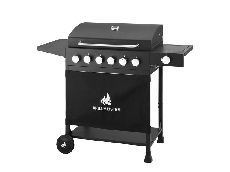 GRILLMEISTER Gasgrill »Memphis«, 6plus1, 18 kW, mit Seitenbrenner Letzter Tag