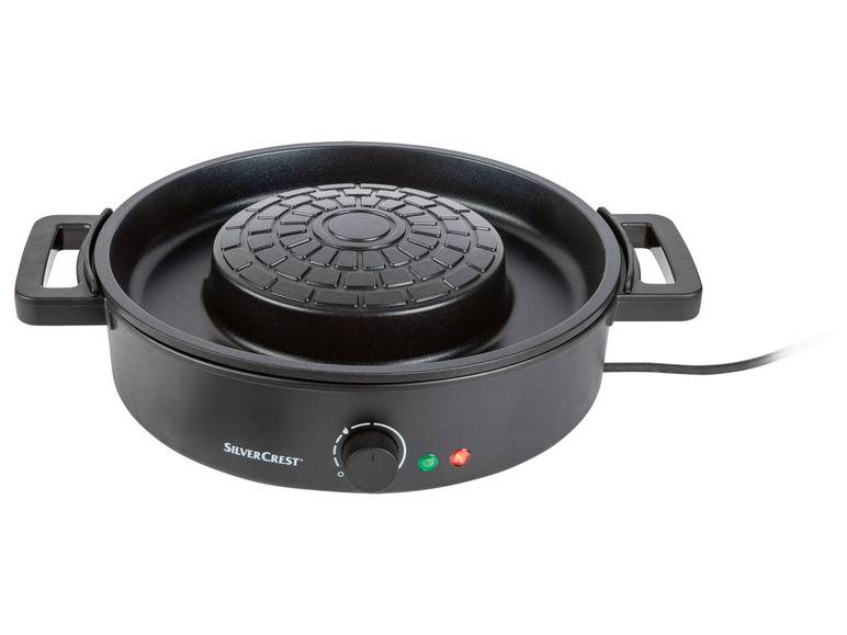 SILVERCREST® KITCHEN TOOLS Tischgrill mit Hot Pot STHP 1800 A1, 2-in-1 Bis zu 65% Rabatt