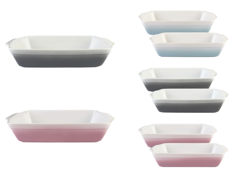 ERNESTO® Auflaufform / Auflaufform-Set 2er, aus Steinzeug