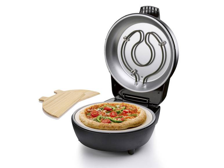 SILVERCREST® KITCHEN TOOLS Hochtemperatur-Pizzaofen, 1200 W Fabrikladen