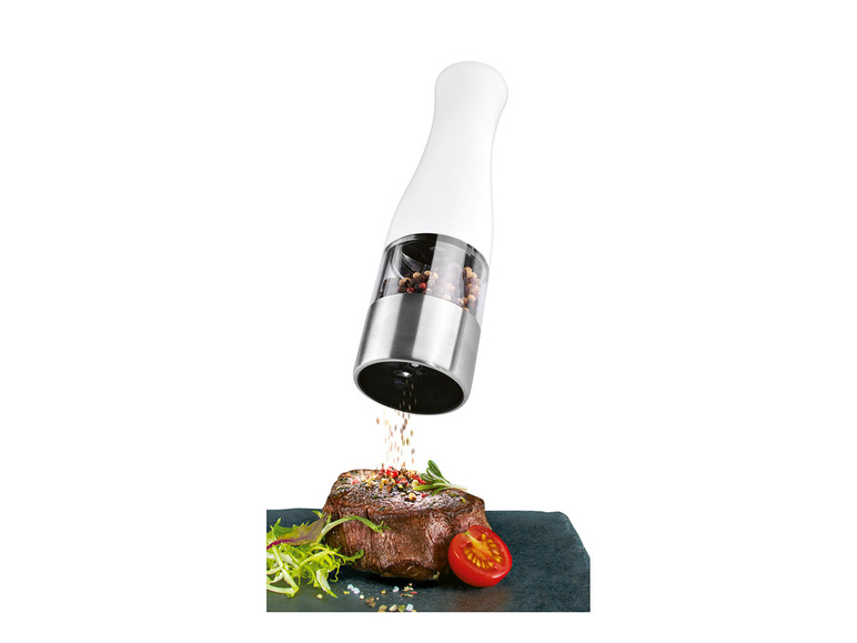 SILVERCREST® KITCHEN TOOLS Salz- und Pfeffermühle »SMIE 6 A1/SSMIE 6 A1«, elektronisch Fabrikpreis