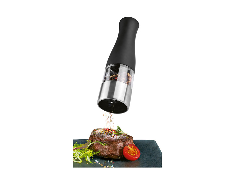 SILVERCREST® KITCHEN TOOLS Salz- und Pfeffermühle »SMIE 6 A1/SSMIE 6 A1«, elektronisch Fabrikpreis