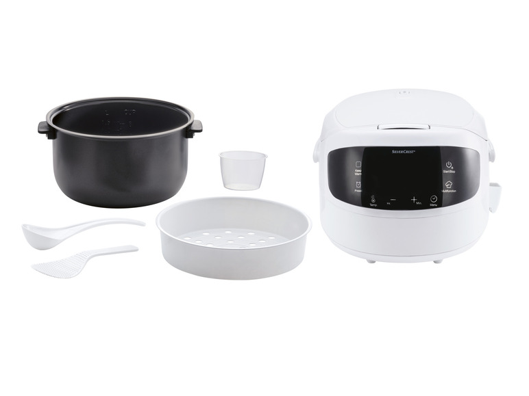 SILVERCREST® KITCHEN TOOLS Digitaler Reiskocher »SRKM 860 A1«, 1,5 l Blitzangebot