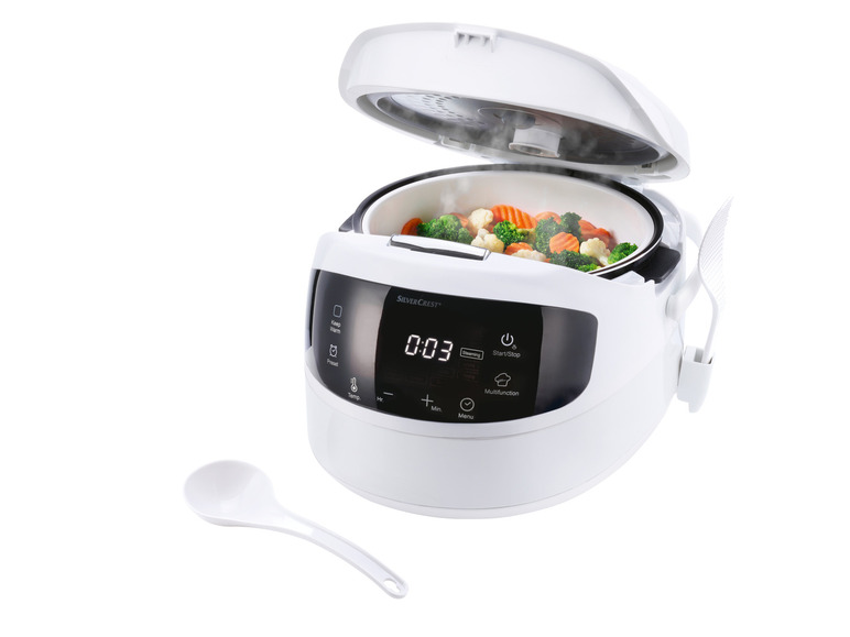 SILVERCREST® KITCHEN TOOLS Digitaler Reiskocher »SRKM 860 A1«, 1,5 l Blitzangebot
