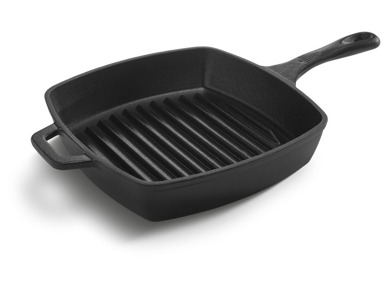GRILLMEISTER Gusseisen mit Wok und Bratpfanne Begrenzte Freigabe