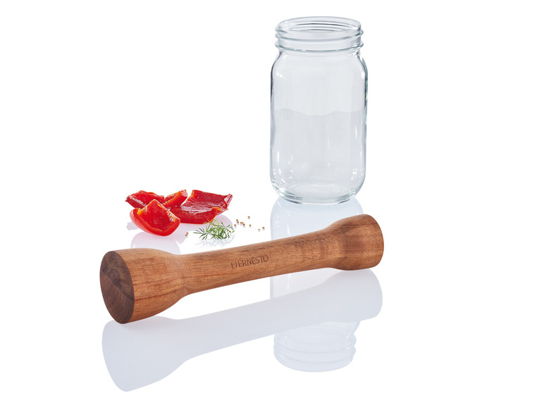 ERNESTO® Fermentier-Holzstampfer \ Fermentier-Glasgewichte Neueste Stile