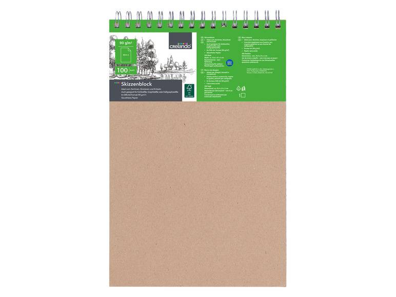 crelando® Zeichenblock, DIN A3/A4, säurefrei Nur für heute