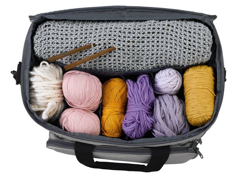 crelando® Nähmaschinen-Trolley / Strickzubehör-Tasche Bis zu 55% Rabatt