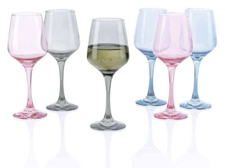 ERNESTO® Wein- / Wassergläser-Set, Bunt, 6 Stück Riesige Rabatte