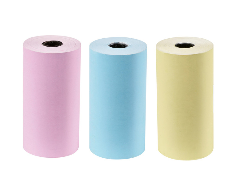 SILVERCREST® Fotopapier, 3 Stück, für Mini Pocket Printer 50% Rabatt für begrenzte Zeit