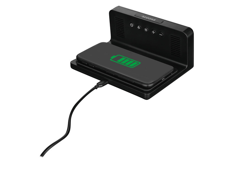AURIOL® Digitaler Wecker, mit kabelloser Ladefunktion Online