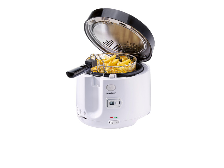 SILVERCREST® KITCHEN TOOLS Fritteuse »SFT 1900 A1«, mit Timer, weiß Angebote
