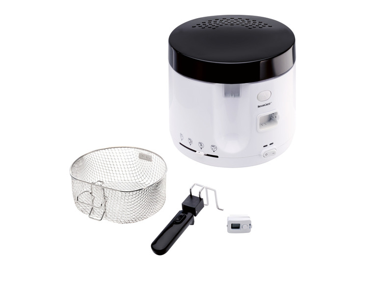 SILVERCREST® KITCHEN TOOLS Fritteuse »SFT 1900 A1«, mit Timer, weiß Angebote