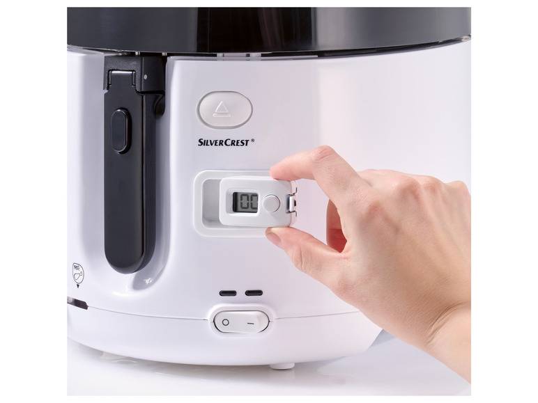 SILVERCREST® KITCHEN TOOLS Fritteuse »SFT 1900 A1«, mit Timer, weiß Angebote