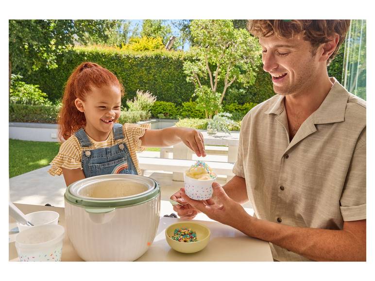 ERNESTO® Eisbecher-Set \ Sundae-Waffelbecher-Set \ Trinkbecher-Set, BPA-frei Großer Ausverkauf