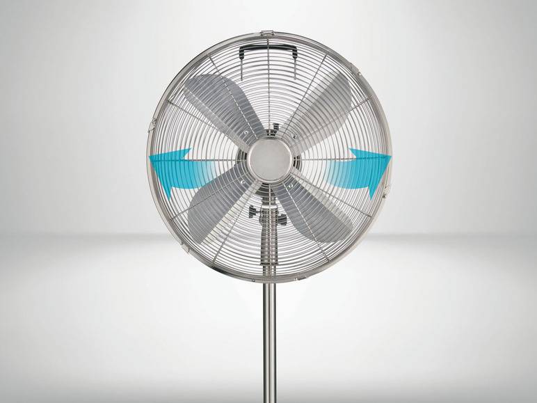 SILVERCREST® Standventilator »SSVM 40 B2«, aus Metall, mit breitem Fuß Online Shopping