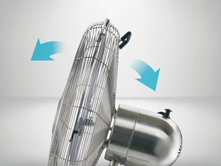 SILVERCREST® Standventilator »SSVM 40 B2«, aus Metall, mit breitem Fuß Online Shopping