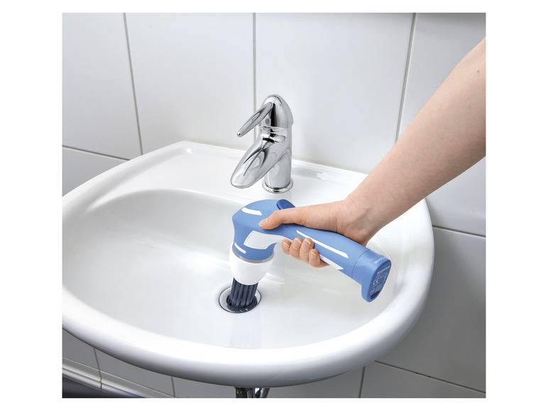 SILVERCREST® Elektrische Reinigungsbürste »SRB 6 B1«, 5-teilig Exklusivangebot