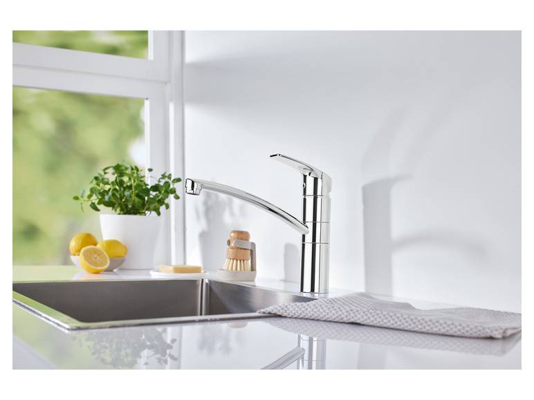 LIVARNO home Küchenarmatur , Eco-Click-Wassersparfunktion Super Sparpreis