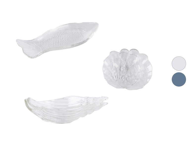ERNESTO® Servierplatte \ Tellerchen-Set \ Schälchen-Set, 2-teilig