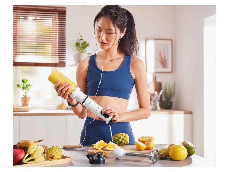 SILVERCREST® KITCHEN TOOLS Stabmixer-Set mit Smoothie-Maker, 600 W Neueste Stile