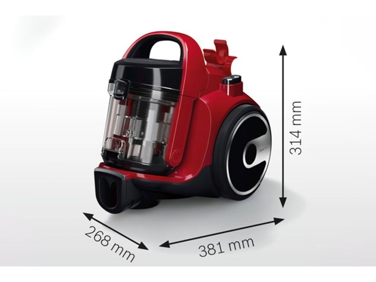 BOSCH Staubsauger »GS05 Serie 2«, mit Teleskoprohr, hocheffizient, beutellos Fabrikladen