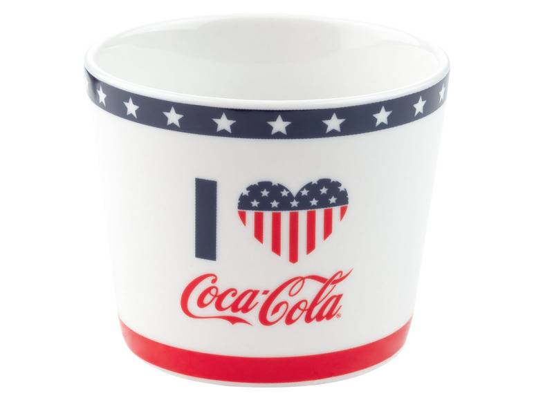 Coca Cola Eisbecher mit Löffeln, 4er Set Angebote